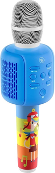 Мікрофон для караоке GoGen Decko Microphone Blue (GOG-DECKOMIKROFONB)