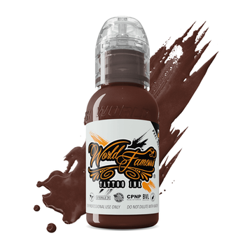 Тату краска World Famous Bark Brown 30мл USA