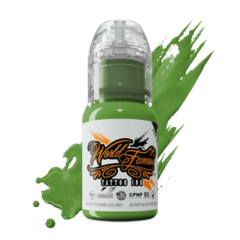Тату краска World Famous Iceland Green 15мл USA