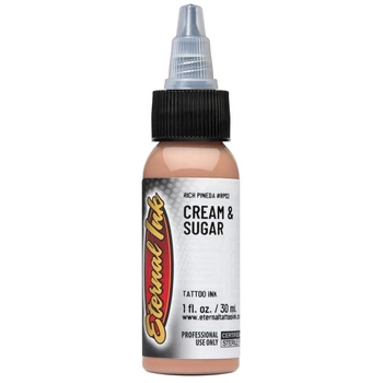 Тату краска Eternal Rich Pineda Flesh To Death Signature Series Cream & Sugar 30мл USA