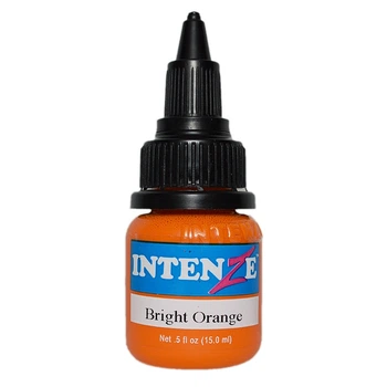 Тату краска Intenze Bright Orange 15мл USA
