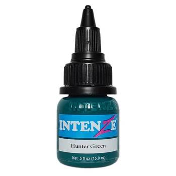 Тату краска Intenze Hunter Green 15мл USA