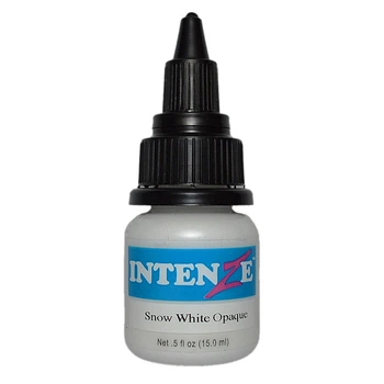 Тату краска Intenze Snow White Opaque 15мл USA