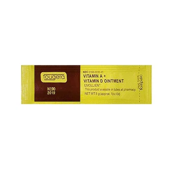 Загоюючий крем Fougera Vitamin A + D Oitment жовтий 5 g CHN