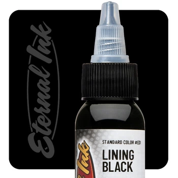 Тату фарба Eternal Lining Black 120мл USA