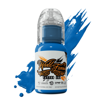 Тату краска World Famous Bangkok Blue 15мл USA