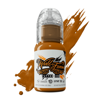 Тату краска World Famous Caramel 15мл USA