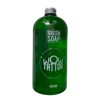 Зелене мило для тату WOW Tattoo Green Soap 500мл UKR