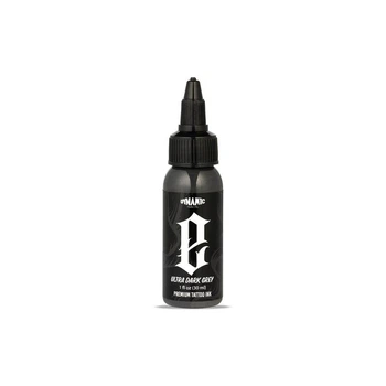 Тату фарба Dynamic Dynamic Smoke E - Ultra Dark Grey 30мл USA