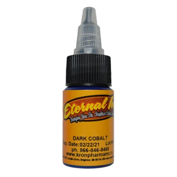 Тату краска Eternal Dark Cobalt 15мл USA