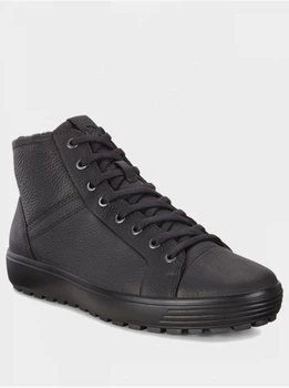 Чоловічі зимові черевики Ecco Soft 7 Tred М 42 чорний 450214 (01001)