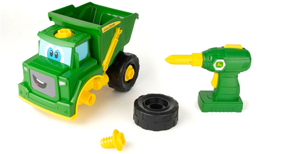 Самоскид для складання Tomy John Deere Build-A-Buddy з аксесуарами (0036881475149)