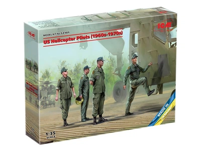 Американські пілоти гелікоптера (1960-1970) ICM (53101)