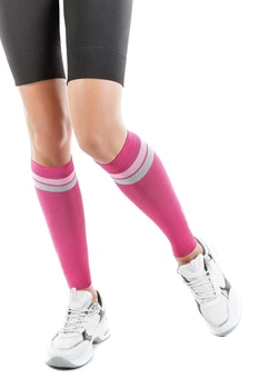 Компрессионные гетры Relaxsan Sport с волокном Dryarn фуксия/розовый L 1 пара (803)