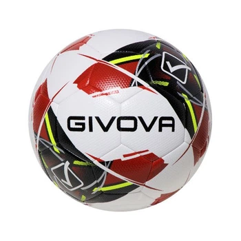 М'яч GIVOVA PALLONE MATCH NEW MAYA,PAL025-1210 Rosso/Nero червоно-чорний розмір №4