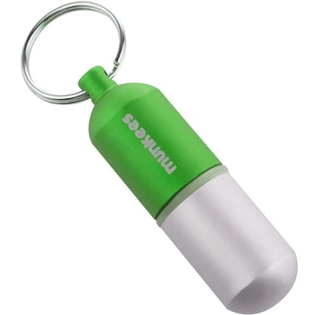 Брелок Munkees Waterproof Capsule Medium grass green (3626-GG)