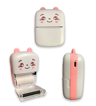 Дитячий Mini Printer Bluetooth, з термопапером
