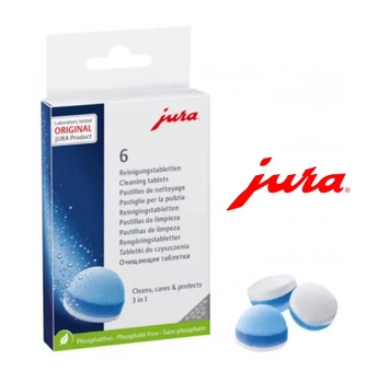 Таблетки для чистки от кофейных масел/жиров кофемашин Jura 24225 6 шт