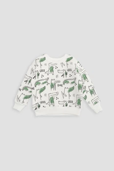 Світшот для хлопчика 86 колір молочний First kids ЦБ-00259656