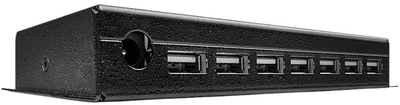 USB-хаб Lindy 7 Port USB 2.0 Metal Black (42794)