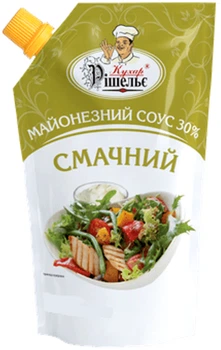Майонезний соус 30% "Смачний" Кухар Рішельє 160 г