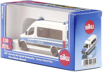 Машина полицейская Siku Super Mercedes-Benz Sprinter 1:50 (4006874023059)