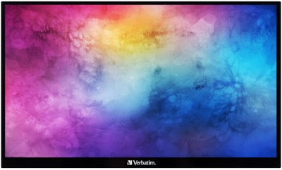 Монитор портативный сенсорный 15.6" Verbatim PMT-15 Full HD IPS 60 Гц Б/В