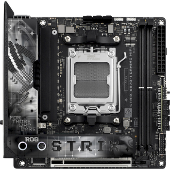 Материнская плата Asus ROG STRIX X870-I GAMING WIFI АМ5/ AMD/ MiniITX/ HDMI/ Bluetooth