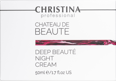 Нічний крем для обличчя Christina Chateau de Beaute Deep Beaute інтенсивно оновлюючий 50 мл (7290100364864)