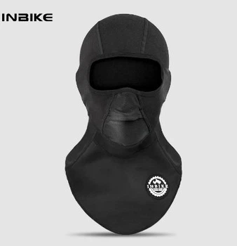 Балаклава теплая зимняя флисовая INBIKE X-8 подшлемник L-XL (58-65 см) Черный