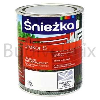 Ґрунтовка антикорозійна Sniezka Urekor S U03 0,8 л біла