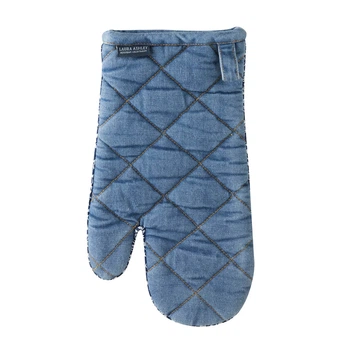 Рукавиця-прихватки Laura Ashley BLUEPRINT, 33х18 см, синя (178125)