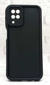 Чохол Shock Case для Samsung Galaxy A12 / A125 бампер силіконовий чорний