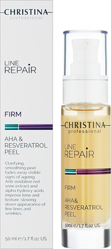 Peeling do twarzy Christina Line Repair Firm AHA & Resveratrol oczyszczający 50 ml (7290100368770)