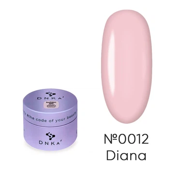 Моделирующий гель для наращивания и укрепления ногтей (розовый) Builder Gel Diana 0012 DNKa 30 мл