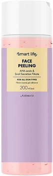 Пілінг-скатка з АНА-кислотами та фільтратом равлика - Farmasi Smart Life Face Peeling 200ml (1195420-578424287-2)