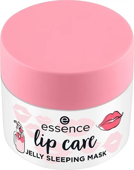 Ночная маска для губ "Клубничный молочный коктейль" - Essence Lip Care Stawberry Milkshake Jelly Sleeping Mask 8g (8g) (1222689-1032278119-2)