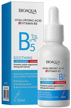 Есенція з гіалуроновою кислотою та вітаміном B5 - Bioaqua Hyaluronic Acid Vitamin B5 30ml