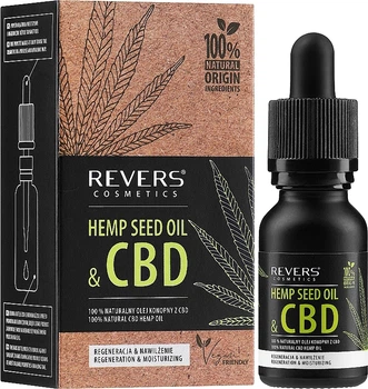 Натуральное конопляное масло - Revers 100% Natural CBD Hemp Oil 15ml (15ml) (1218975-592243916-2)