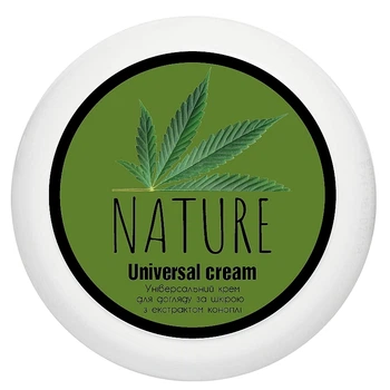 Крем для ухода за кожей универсальный с экстрактом конопли - Bioton Cosmetics Nature Face Cream SPF 10 100ml (100ml) (1225541-981257736-2)