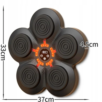 Elektroniczna tarcza muzyczna do boksu z rękawicami FlareMore (5905811116788)