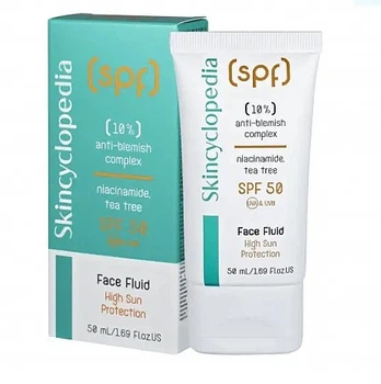 Флюид для лица от высыпаний - Skincyclopedia Face Fluid SPF50 50ml (1373468-17344549)