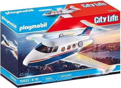 Klocki Playmobil City Life Prywatny samolot 45 elementów (4008789705334)