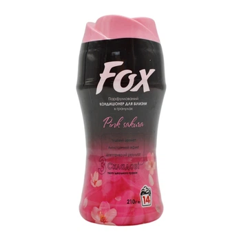 Кондиціонер для білизни в гранулах FOX парфумований Pink Sakura 210 г 14 пр.