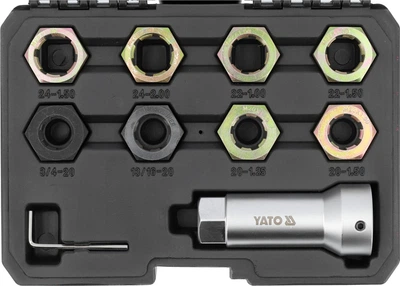 Набор средств для ремонта резьбы винтовой YATO 3/4" 13/16" М20-24 с шагами 1 125 15 2 (YT-17605)