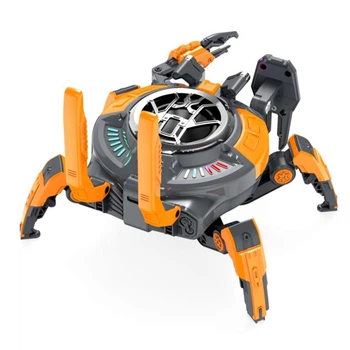 Bluetooth акустика в форме механического краба XO F52 Crab Shape Оранжевая портативное устройство для проигрывания звука со встроенным Bluetooth модулем.