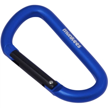 Карабін Munkees D 8 mm x 80 mm dark blue (3208-DB)