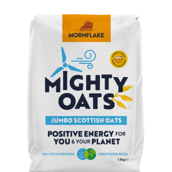 Вівсяні цільнозернові пластівці Scottish Jumbo Oats 1,5 кг - MornFlake