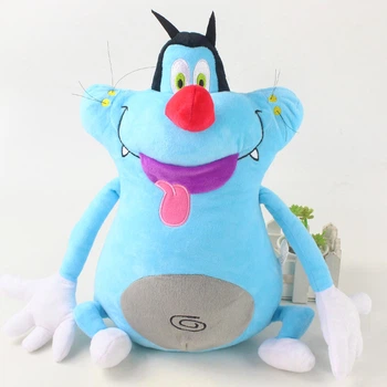 Игрушка Большой Огги (45 см) из Оggy and the cockroaches (Огги и Кукарачи) мягкая игрушка для детей (арт 12416)