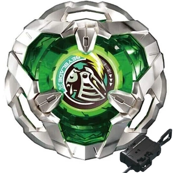 Игрушка Бейблейд Кнайт Шилд Зеленый Starter - Beyblade X для детей (арт 12699)